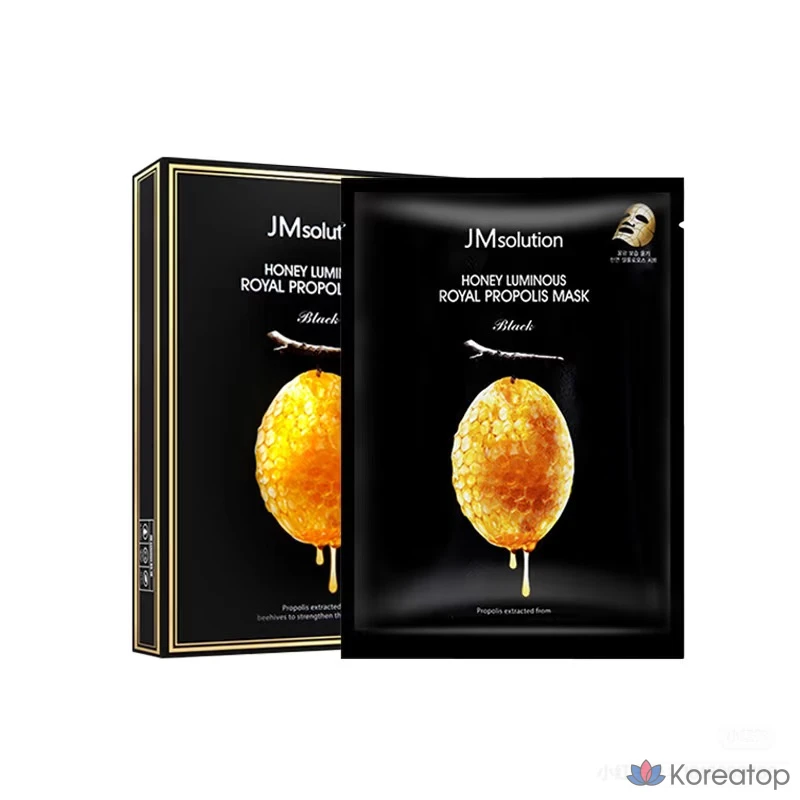 Набор масок JM Solution Mask Pack (Honey Glow 10 шт. + Ringer Water Glow 10 шт. + Blue Glow 10 шт.), 3 штуки.