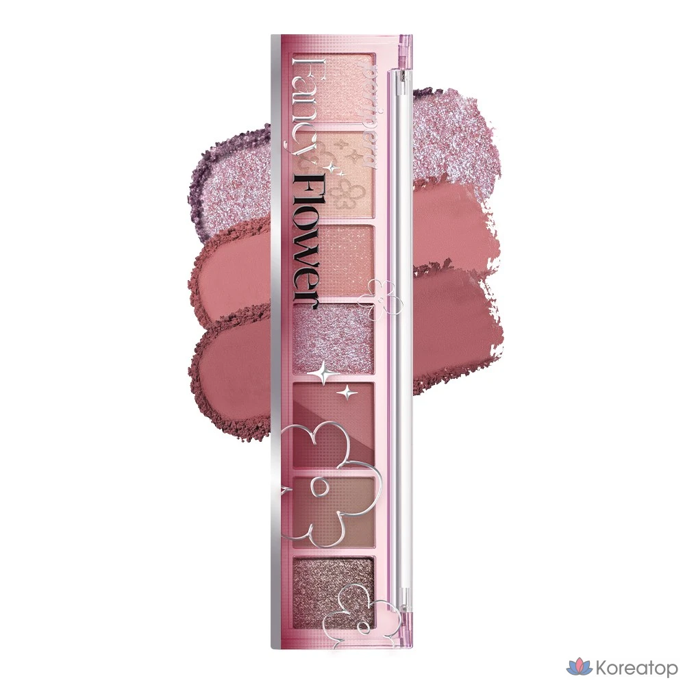 Палитра теней Peripera Alltake Mood (AD), оттенок 08 «Бордовый», с легким оттенком дневного света, 1 шт.