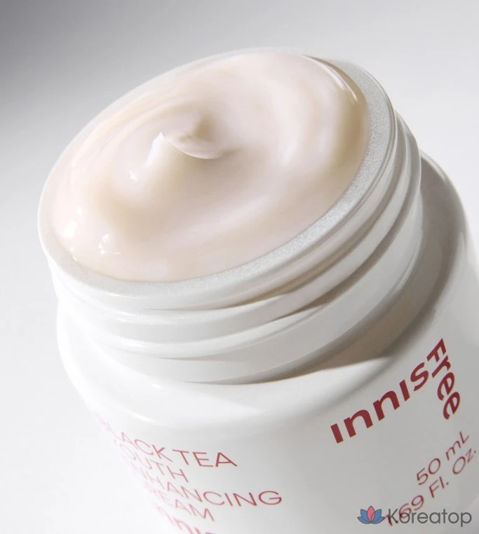 Крем для омоложения Innisfree с черным чаем, 50 мл, 1 шт., фото 3