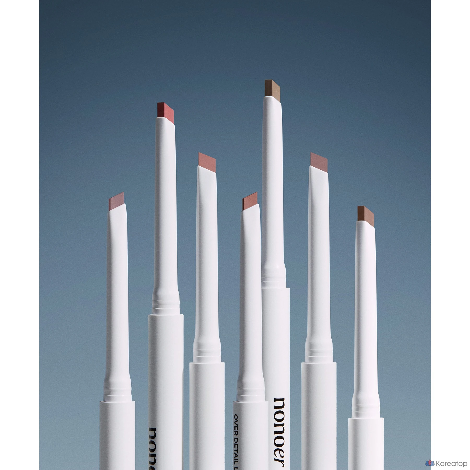 Карандаш для губ NONOER Over Detail, № 014, оттенок Faded Dimmer Brown, 1 шт.