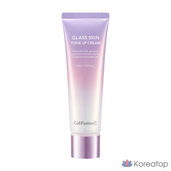Cellfusion C Крем для выравнивания тона кожи Glass Skin Tone-Up Cream, 50 мл, 1 шт.
