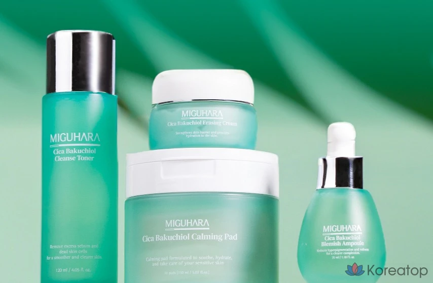 Очищающий тоник Miguhara Cica Bakuchiol, 1 шт., 120 мл