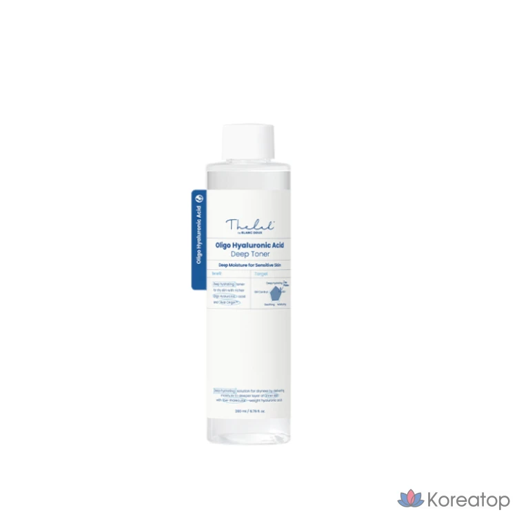 Тоник для глубокого увлажнения кожи с гиалуроновой кислотой от The Lab by Blanc Du Oligo, 500 мл, 1 шт.