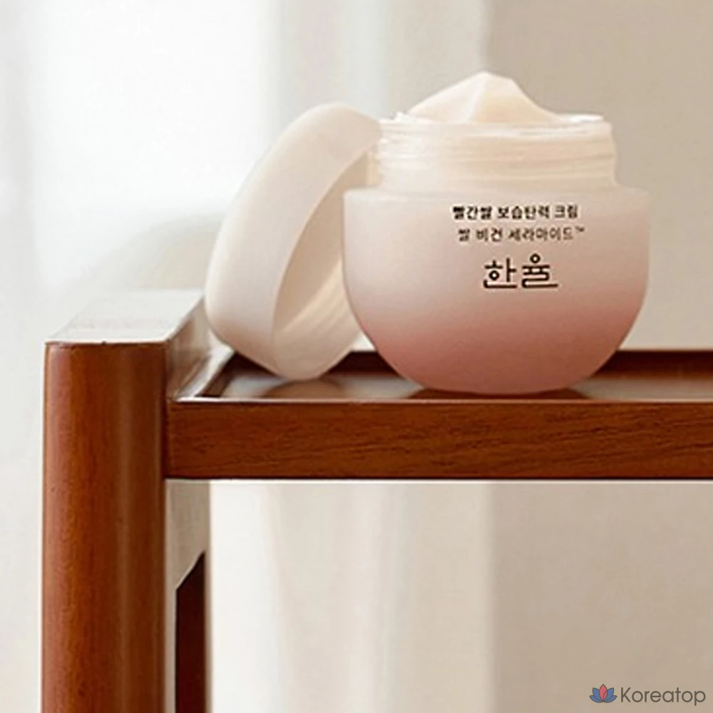 Увлажняющий крем для повышения эластичности кожи HANYUL с красным рисом, 55 мл, 1 шт., фото 3