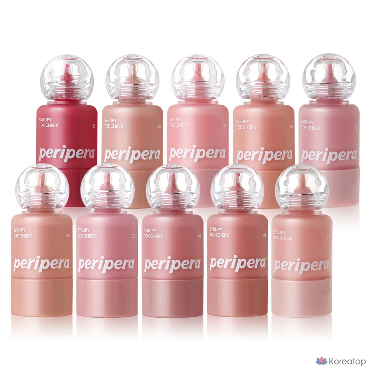 Peripera Syruppy Tok Cheek 9 г, 1 шт., 05 Cool Apple Yum Yum