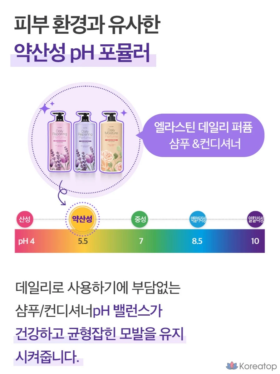 Восстанавливающий парфюмированный шампунь Elastine Daily Repairing с ароматом французской лаванды, 1,1 л, 1 шт.