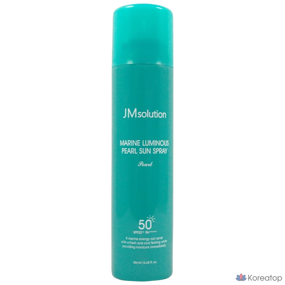 Солнцезащитный спрей JM Solution Blue Light Marine Pearl Sun Spray Pearl SPF50+ PA++++, 180 мл, 1 шт.