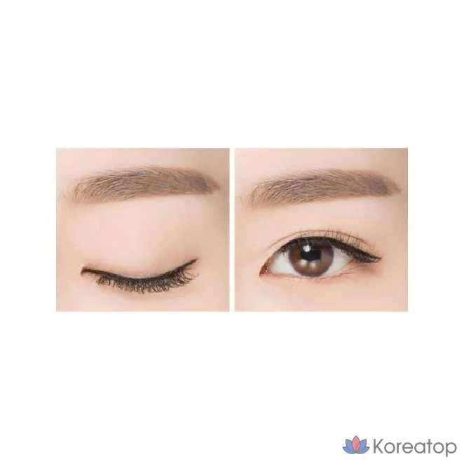 Подводка для глаз Missha Natural Fix Brush Pen, 0,6 г, черная, 1 шт., фото 6