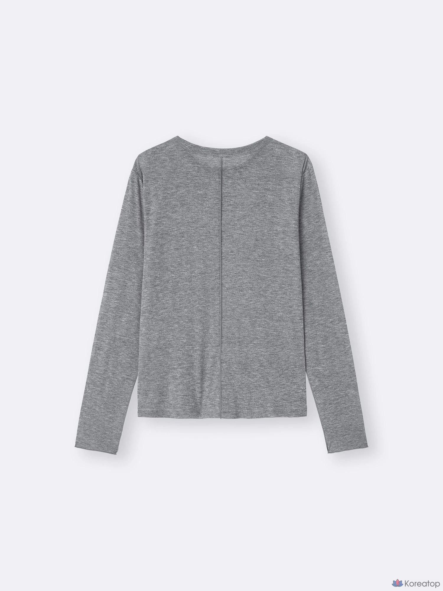 Футболка Uniqlo Soft Sheer Crew Neck T-Shirt Long Sleeve
