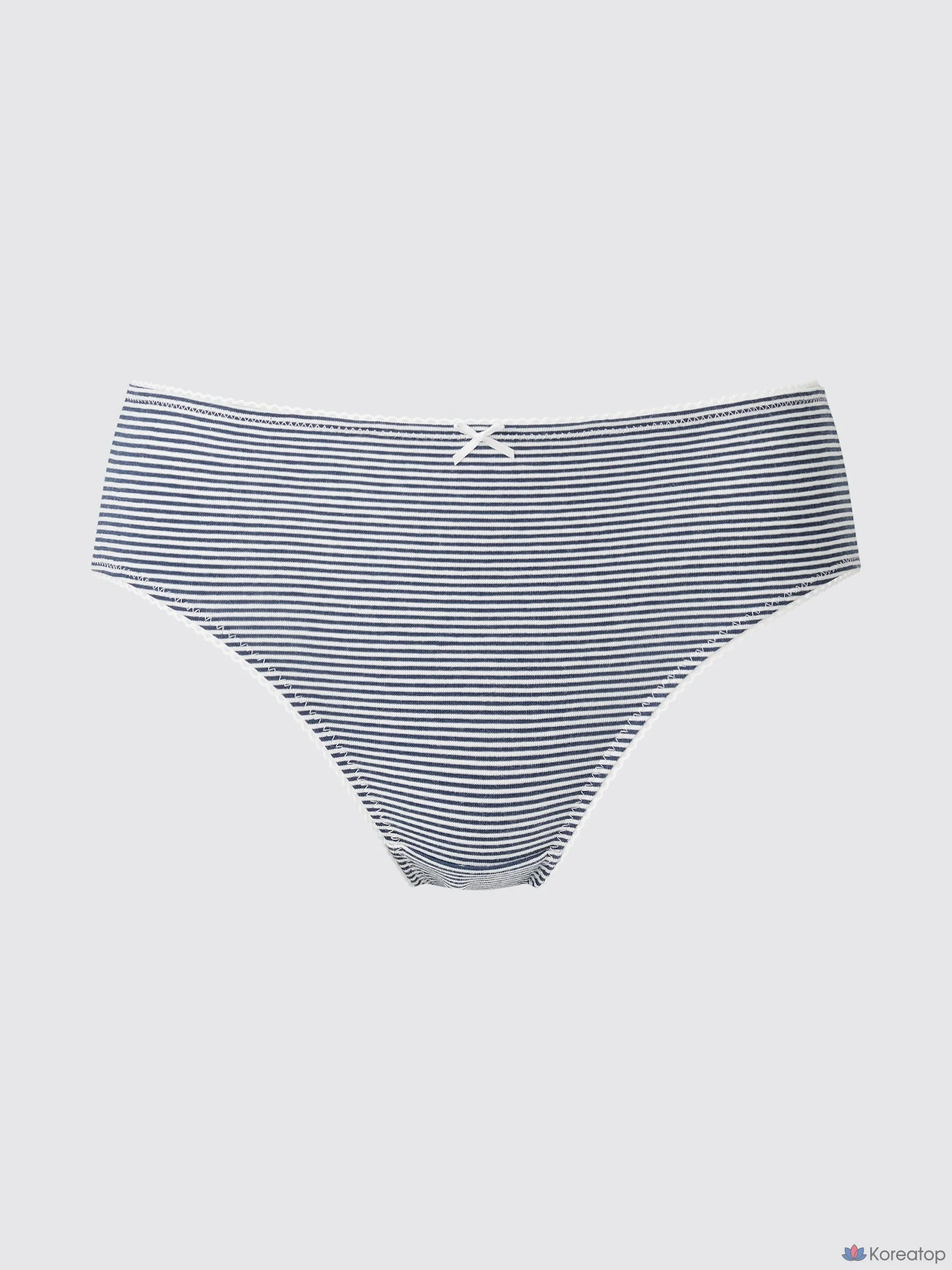 Шорты Uniqlo Cotton Jersey Shorts (Mid Waist), в полоску