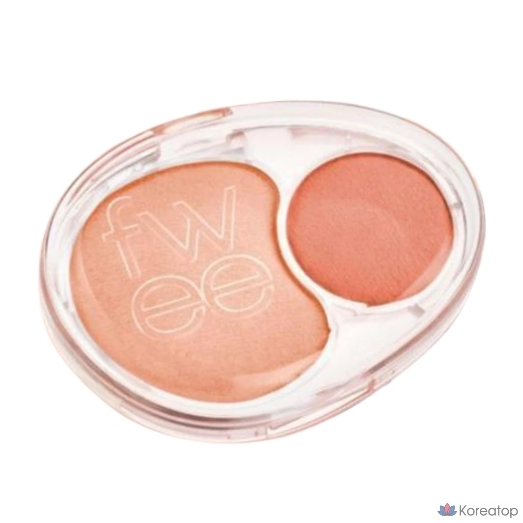 Румяна Pu Mellow Dual Blusher, Love Me High Key, 1 шт., фото 6