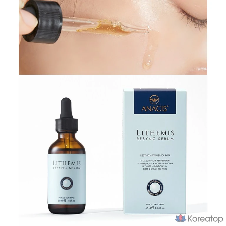 Сыворотка-эссенция ANACIS с коллагеном, керамидами, пантенолом, регенерирующим полимером и гиалуроновой кислотой, против сухости кожи, 1 шт., 55 мл., фото 2