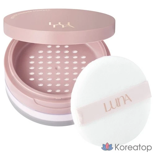 Пудра Luna Pro Photofinisher Powder 10 г SPF45 PA+++, 1 шт., розовый