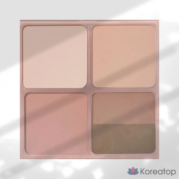 Тени для век Peripera Ink Pocket Shadow Palette, оттенок 04 Muteul Aneun Neukkim, 1 шт.