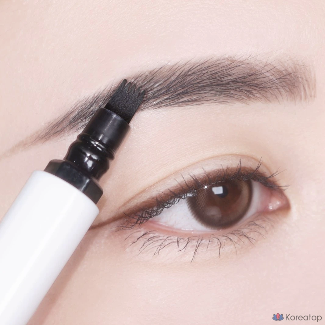 Ручка для татуажа бровей Merythod Tattoo 5D, 1 шт., серо-коричневый цвет., фото 6