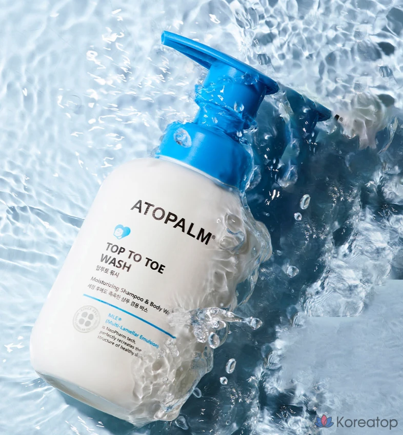 Очищающее средство для тела Atopalm Top-to-Toe Wash All-in-One, 460 мл, 1 шт.