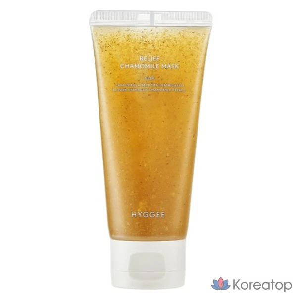 Маска для лица HYGGEE Relief с ромашкой, 95 мл, 1 упаковка, 2 штуки