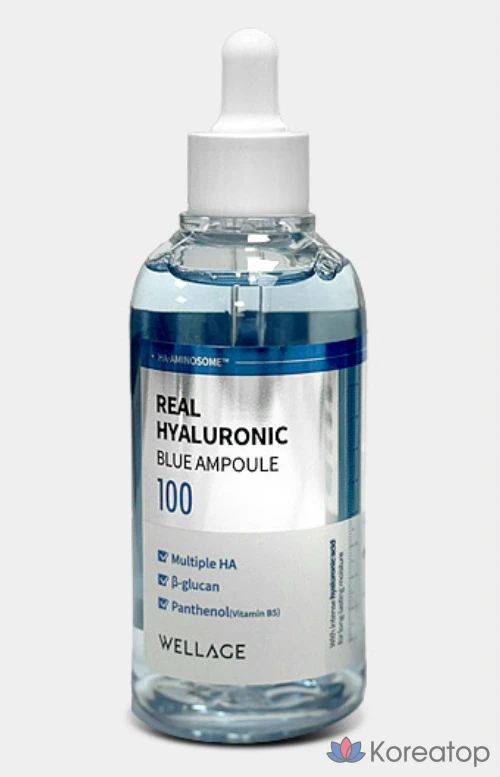 Wellage Real Hyaluronic Blue, 100 мл, 1 шт., фото 2
