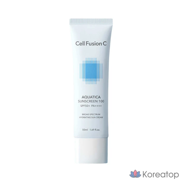 Солнцезащитный крем Cellfusion C Aquatica 100 SPF50+ PA++++, 1 шт., 50 мл