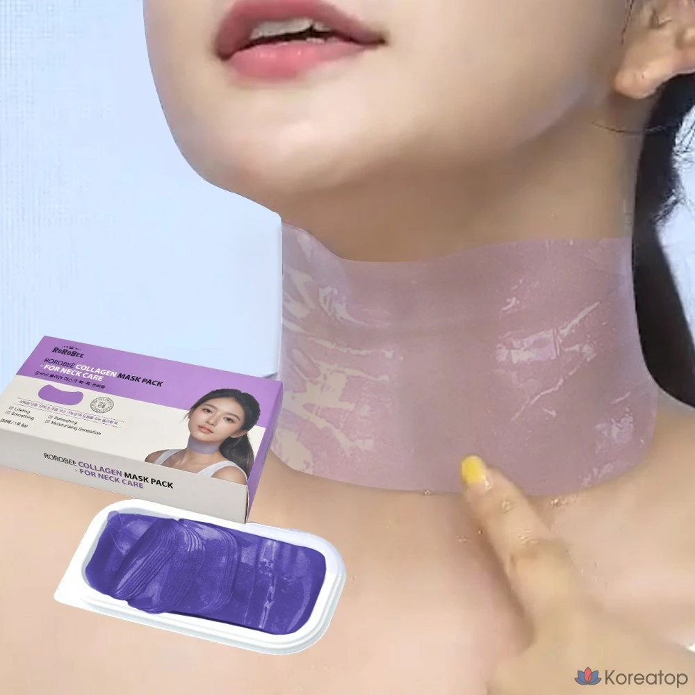 Гидрогелевая коллагеновая маска для шеи, подтягивающая кожу и разглаживающая морщины, отбеливающая, коллагеновые патчи для шеи (LOLO SKINNY 0014), 5 штук, 30 штук, фото 2