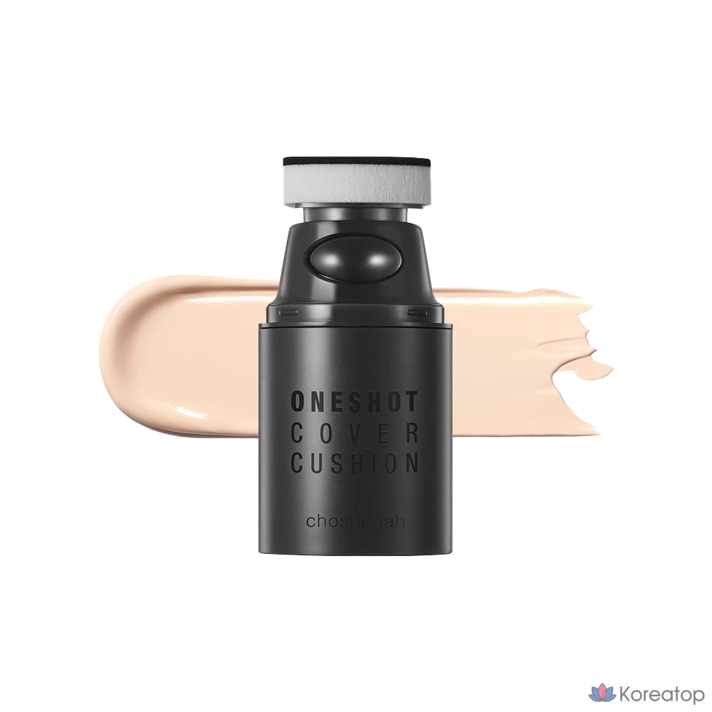 Тональный крем CHOSUNGAH One Shot Cover Foundation SPF50+ PA++++ 30 мл, оттенок «Песочно-бежевый», 1 шт.