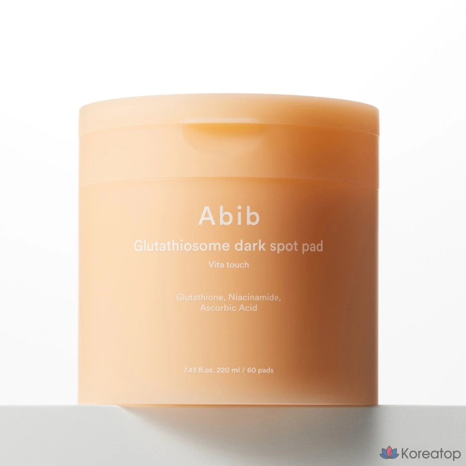 Абиб Глутатионесомные подушечки Vita Touch Spot Pad, 220 мл, 60 листов, 1 упаковка