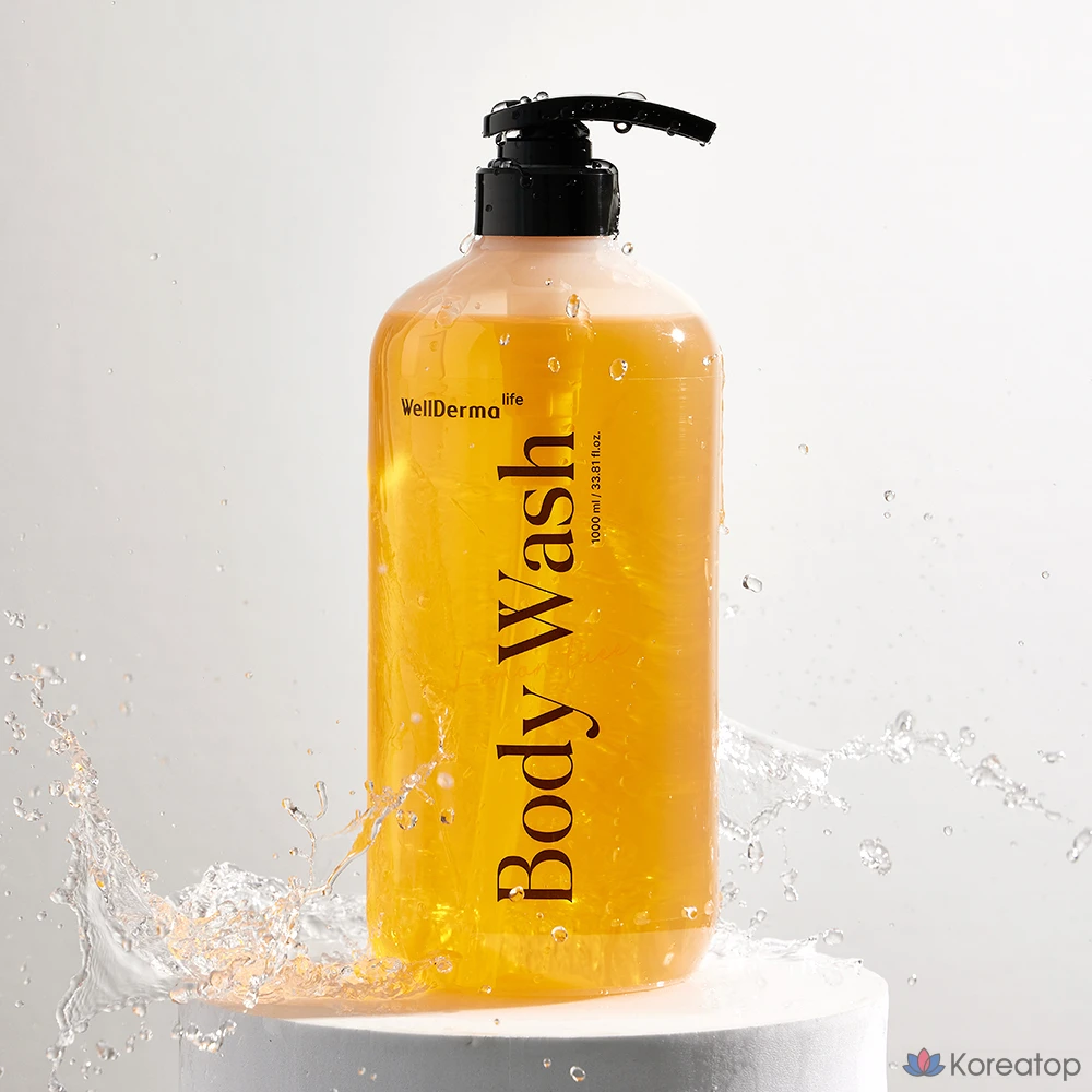 Гель для душа WellDerma с лимонным деревом, 1 л, 1 шт.