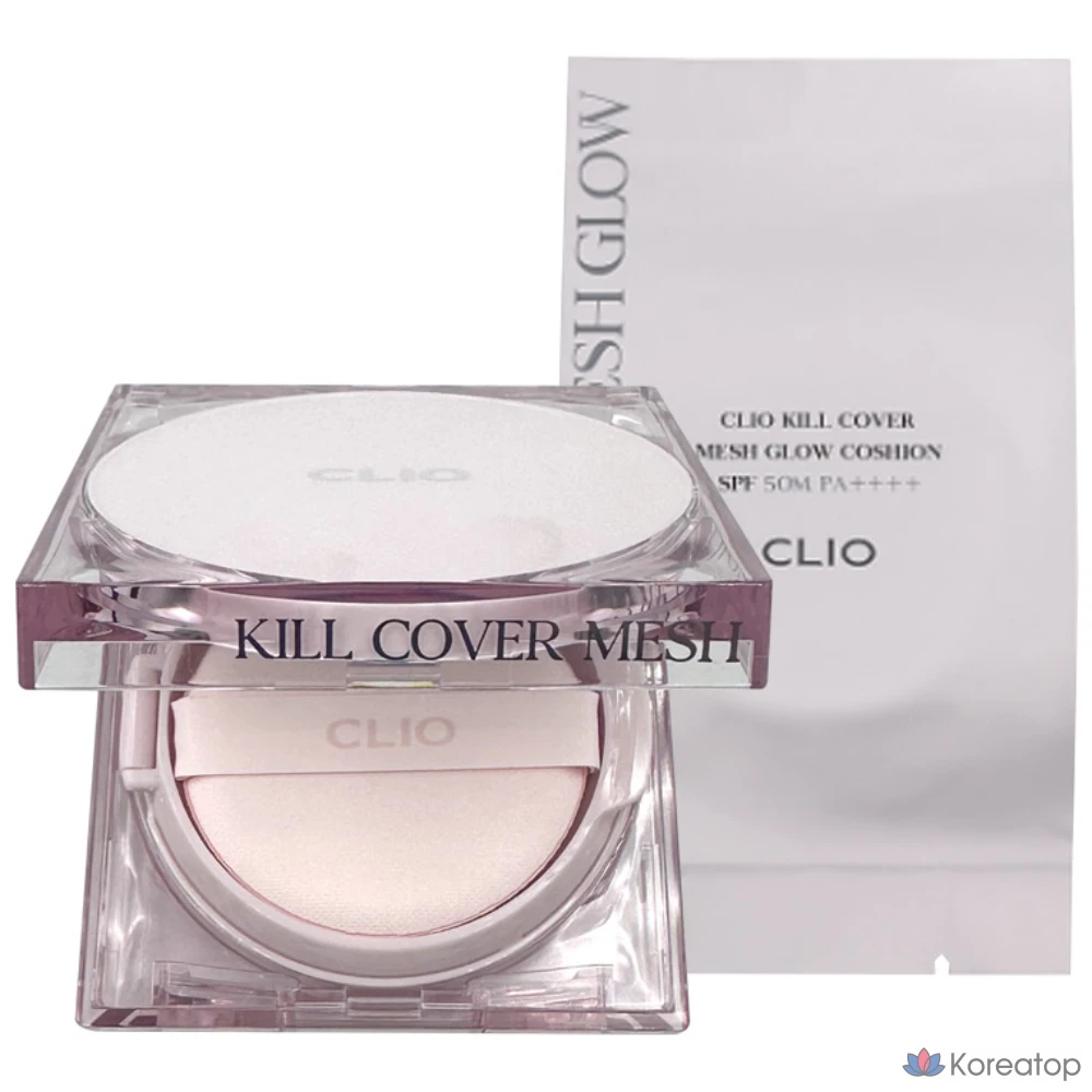 Clio KillCover Mesh Glow Cushion 15 г, Сменный блок, 04 Имбирь, 1 шт.
