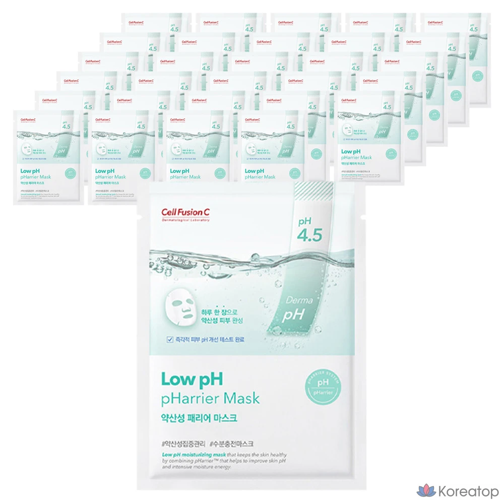 Набор мягких кислых масок для лица Cellfusion C, 1 упаковка, 60 листов.