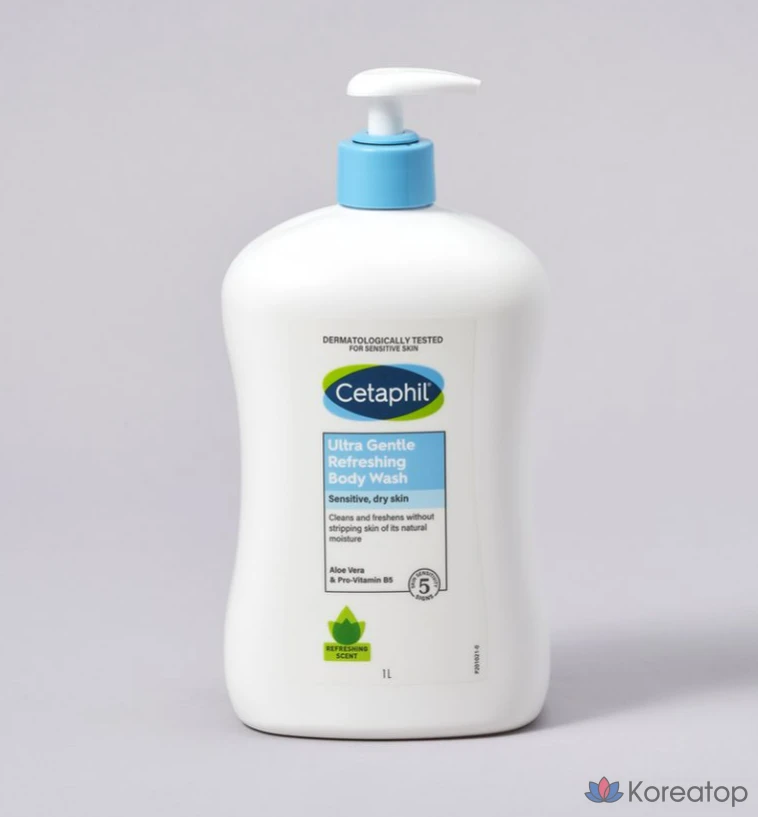 Освежающий гель для душа Cetaphil Ultra Gentle, 1 л, 1 шт., фото 2