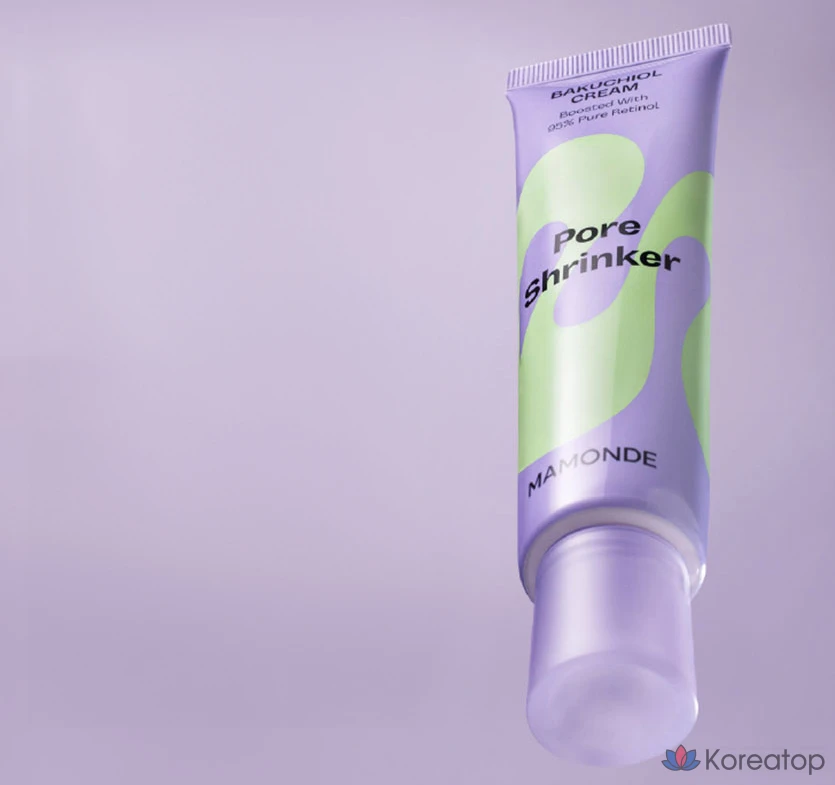 Набор из 2 ампул тоника Mamonde Pore Shrinker Bakuchiol Cream + Retinol, 60 мл, 1 шт.
