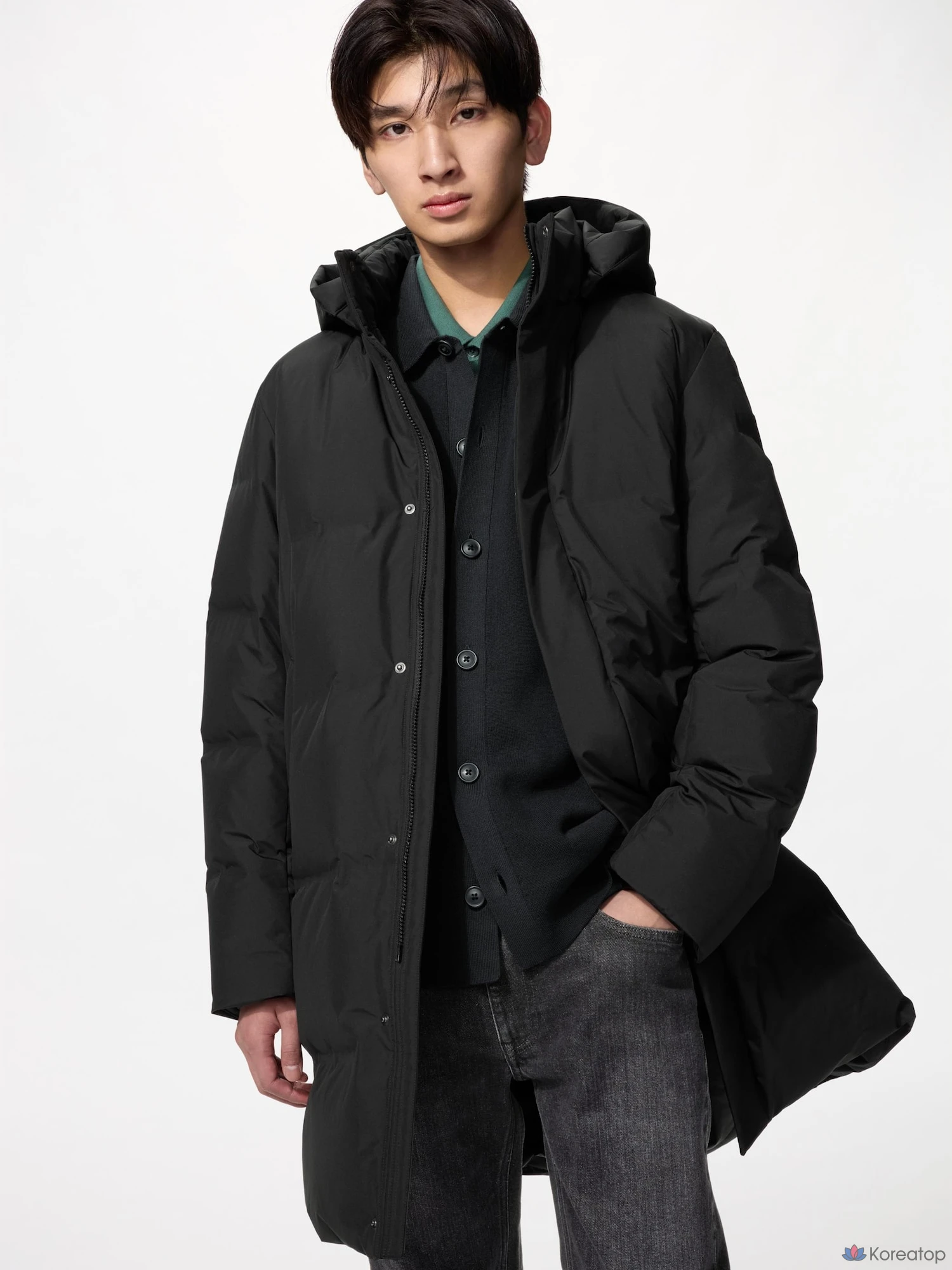 Пуховик Uniqlo Seamless Down Coat
