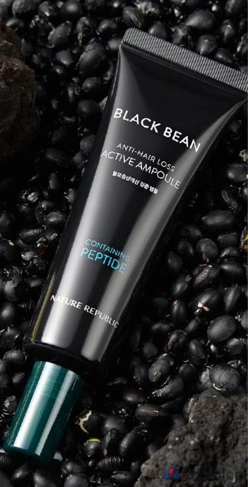 Интенсивная ампула для улучшения состояния волос Nature Republic Black Bean от выпадения волос, 1 шт., 50 мл