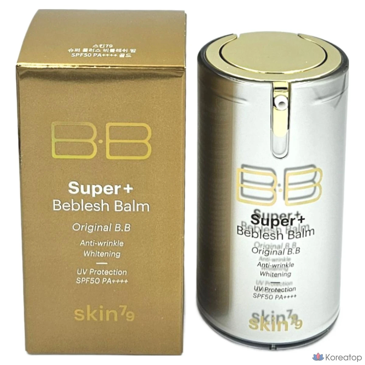 Skin79 Super Plus Bless Balm (SPF50/PA++) 40 мл, золотистый BB, 1 шт.