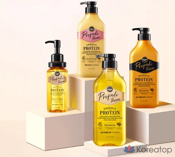 Сыворотка для волос с эластином и прополисом, 170 мл, 1 шт.