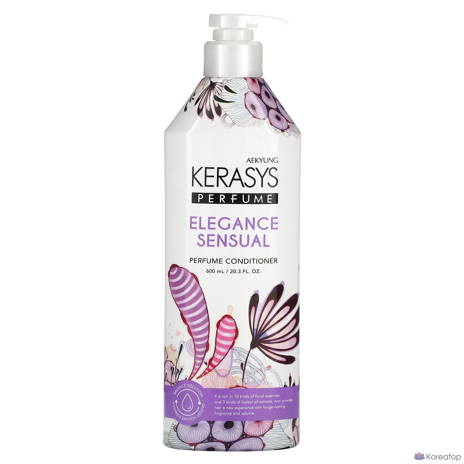 Кондиционер для волос KeraSys Elevance Sensual Perfume, 600 мл, 1 шт.