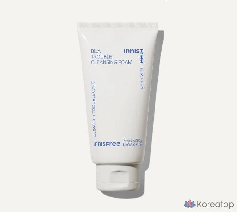 Очищающая пенка Innisfree New Visa BHA Trouble, 150 г, 1 шт.