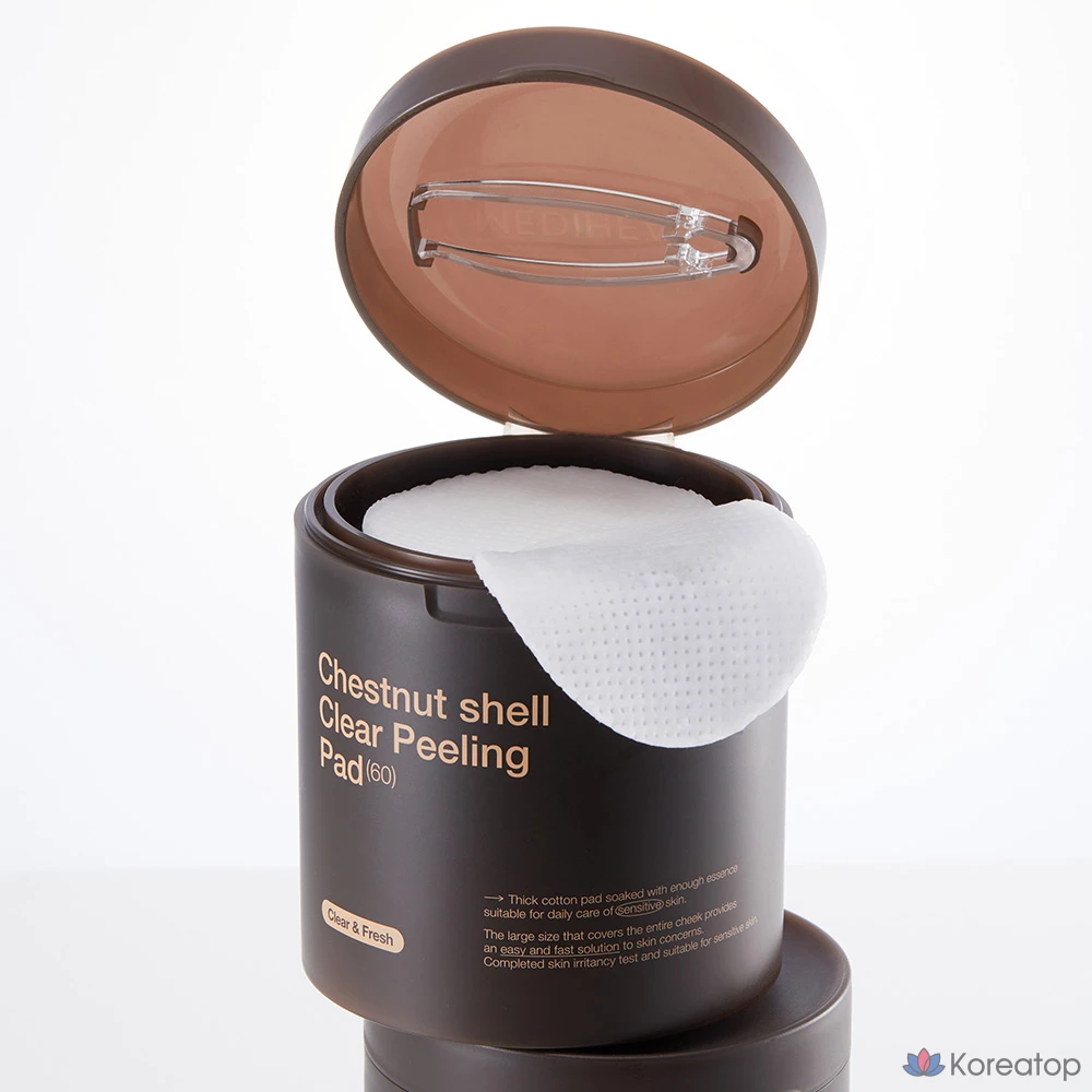 Отшелушивающие подушечки Mediheal Yulpi, 240 мл, 60 листов, 1 шт.