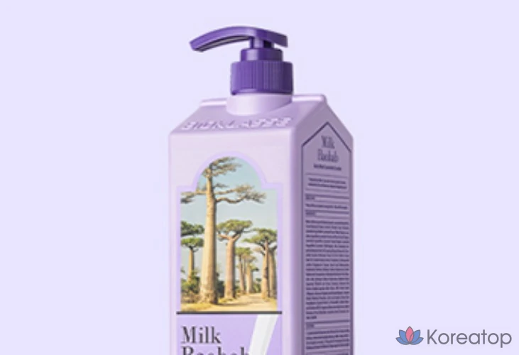 Гель для душа Milk Baobab с ароматом лаванды, 1 л, 1 шт.