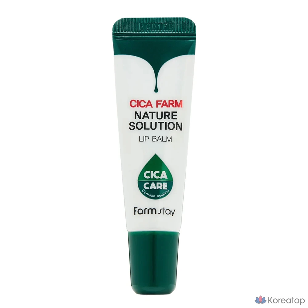 Бальзам для губ FarmStay Cica Farm Nature Solution, 1 шт., 10 г