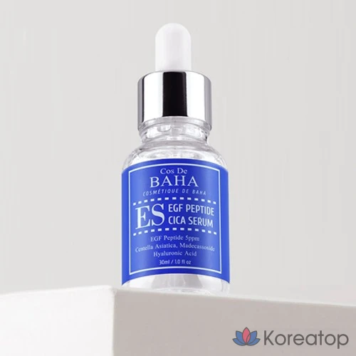 Сыворотка Cos De Baha EGF EasyGF Peptide Cica Madeca Soside, 1 шт., 30 мл
