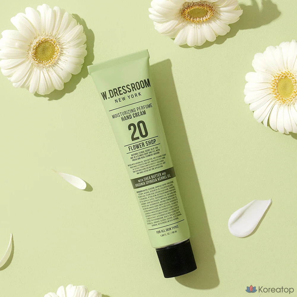 Парфюмерный крем для рук W.Dressroom «Цветочный магазин», 50 мл, 1 шт.