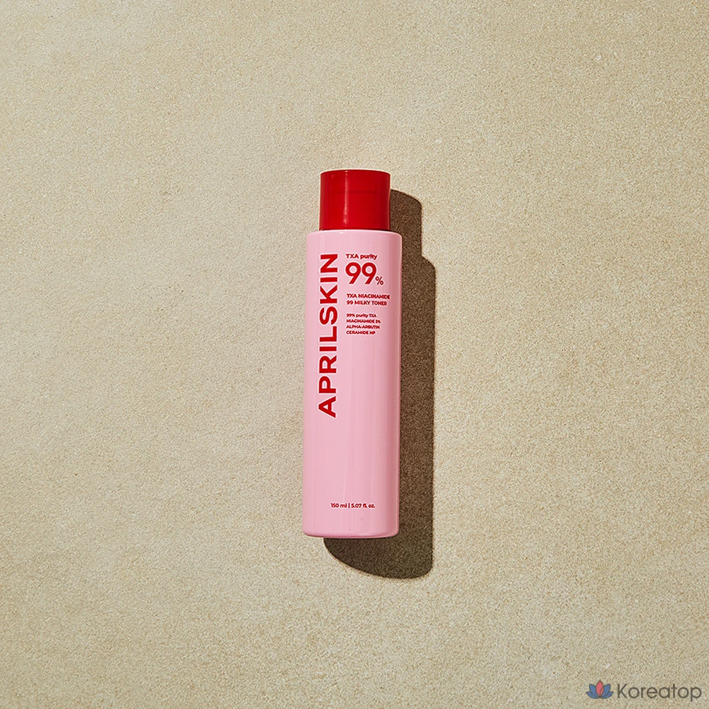 Тоник April Skin TXA Niacinamide Toning Shot 99 Milky Toner, 150 мл, 1 шт.