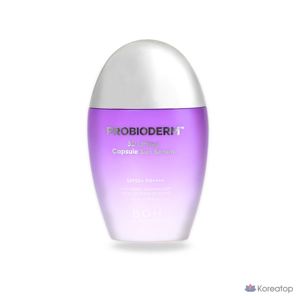 Солнцезащитная сыворотка Biohealvo Probioderm 3D Lifting Capsule Sun Serum, Biohealvo Probio 3D Lifting Capsule Sun Serum, 50 мл, 1 шт., фото 9