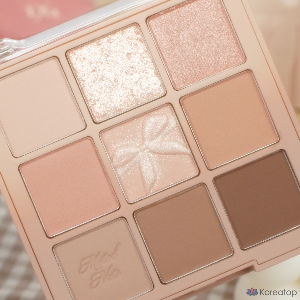 Тени для век Dasique Shadow Palette, оттенок 024 Muted Nuts, 1 шт.