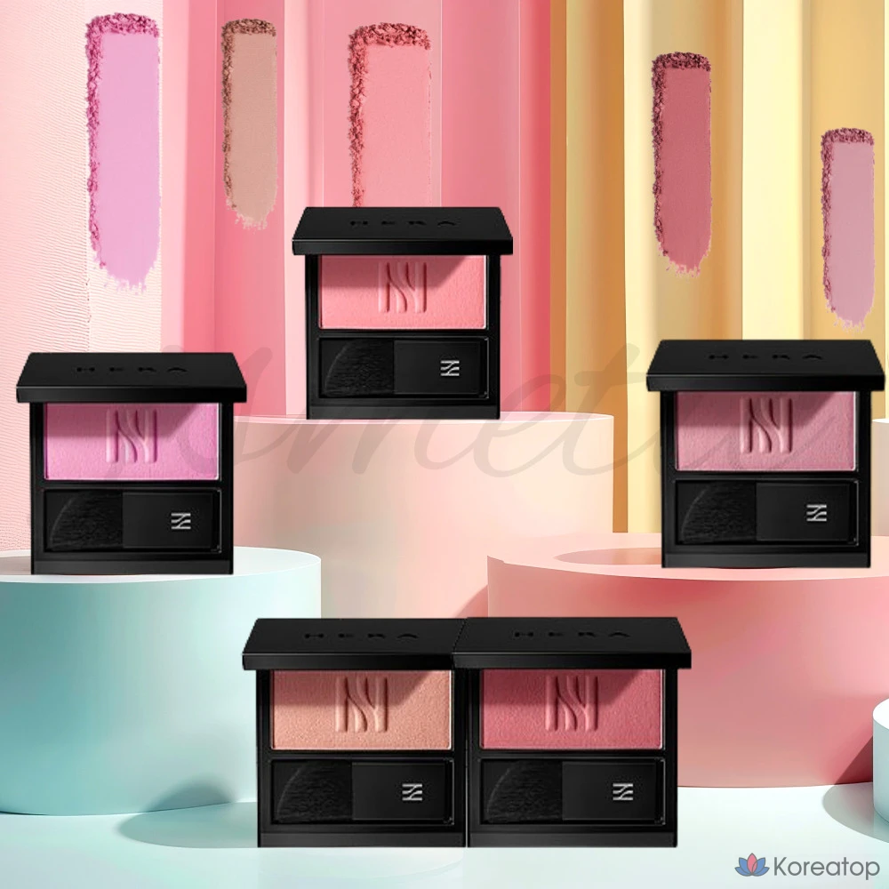 Румяна Hera Blush, 5,5 г, № 456, скорлупа ореха, 1 шт.