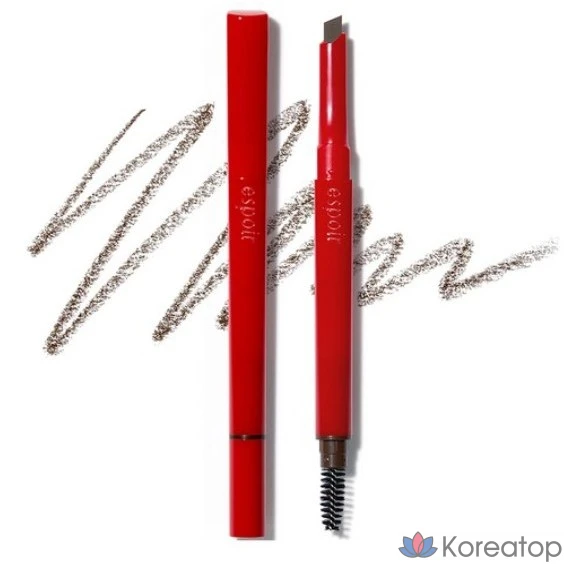 Карандаш для бровей Espoir The Brow Easy Shaping Auto Pencil 0.2g, 01 Classic Brown, 1 шт.