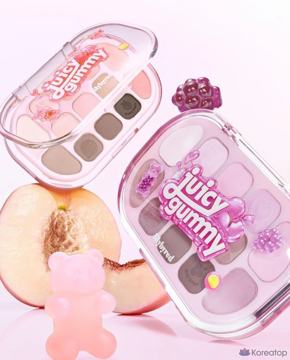 Палетка теней Lilybyred Dewy Fit Palette, оттенок 07 Milk Grape Ball, 1 шт., фото 5