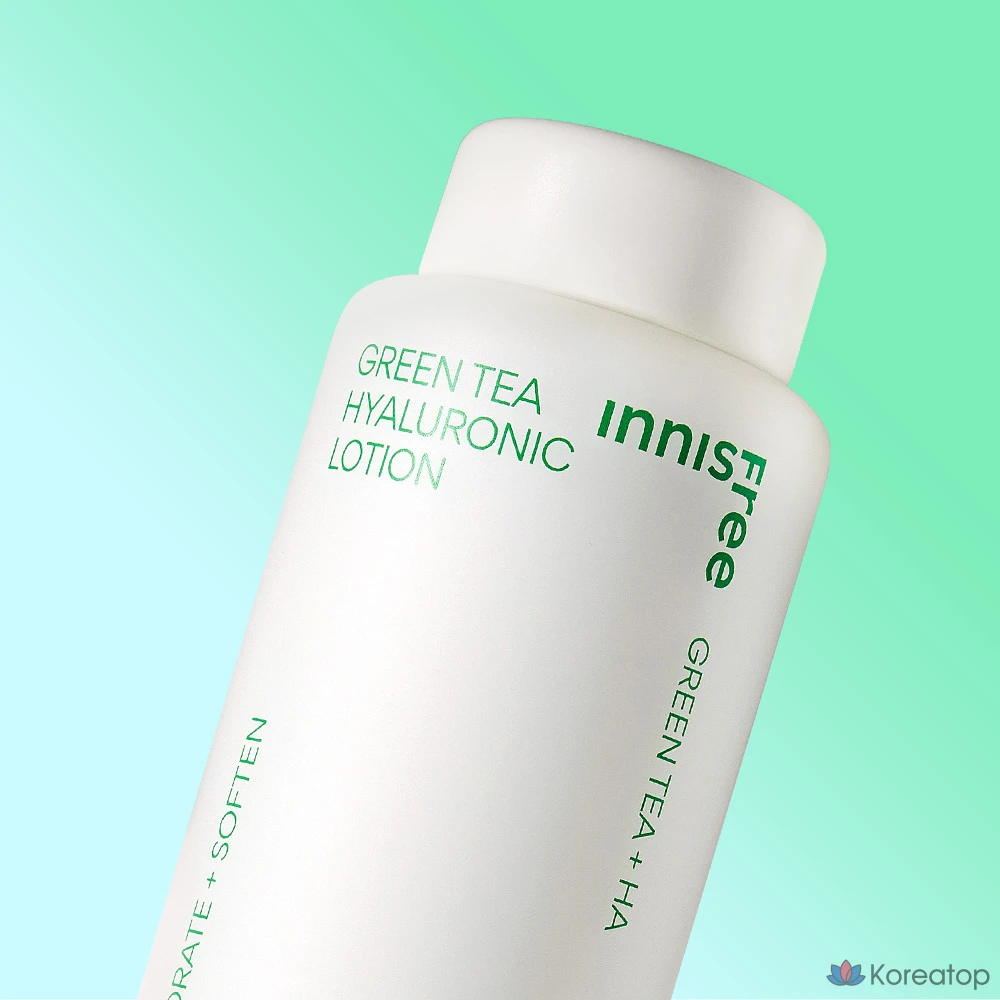 Лосьон Innisfree с зеленым чаем и гиалуроновой кислотой, 170 мл, 1 шт.