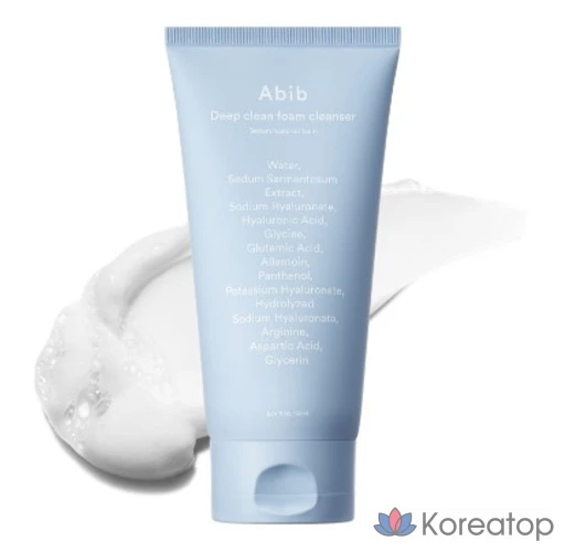 Пенка для глубокого очищения Abib Deep Clean с гиалуроновой кислотой, 150 мл, 1 шт.
